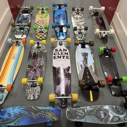 Graphic And Blank Skateboards 