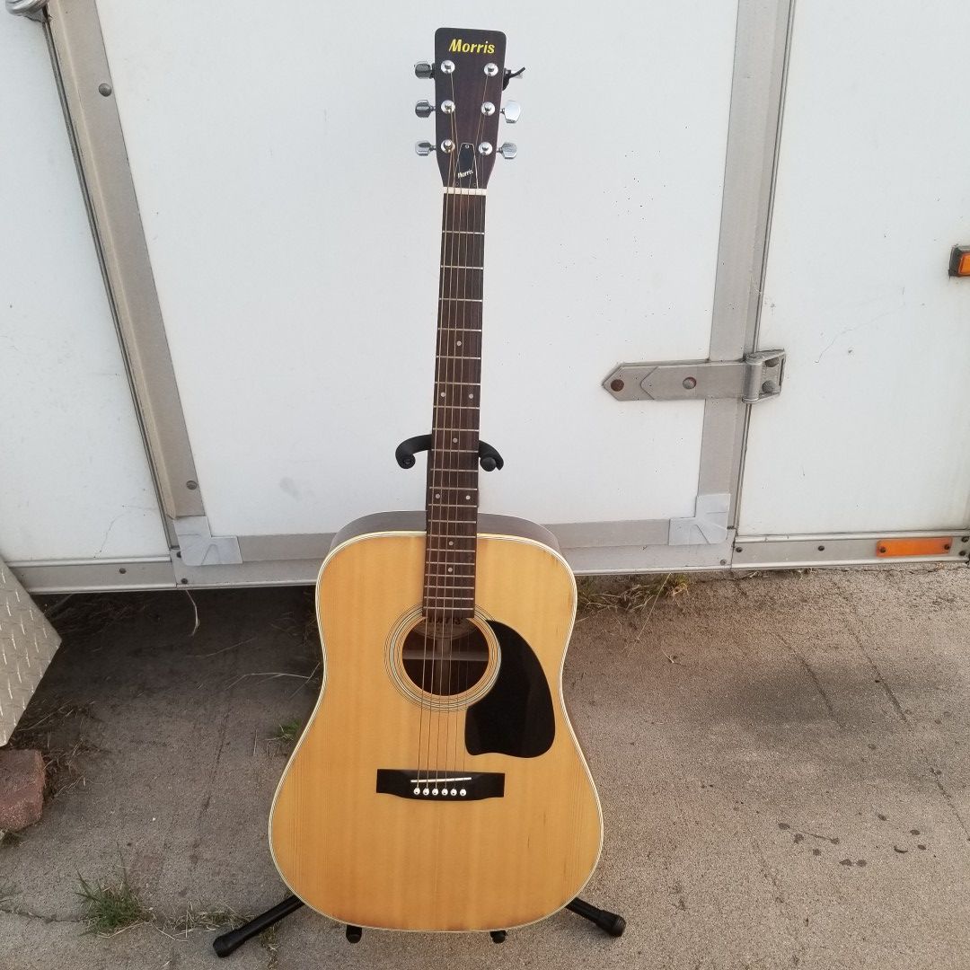 Morris Acoustic Guitar