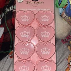 Juicy Couture 16 Piece Snacking Set