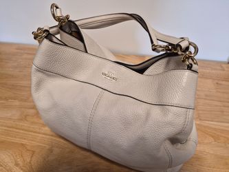 Coach purse - bone