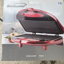 New Brentwood  Panini Maker 