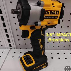 Dewalt New 3/8” Impact Wrench Brushless
