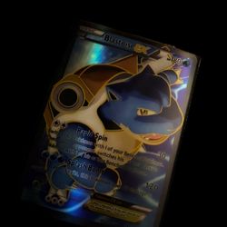 Pokémon Blastoise EX 142/146 FULL ART NEW ( Non PSA)