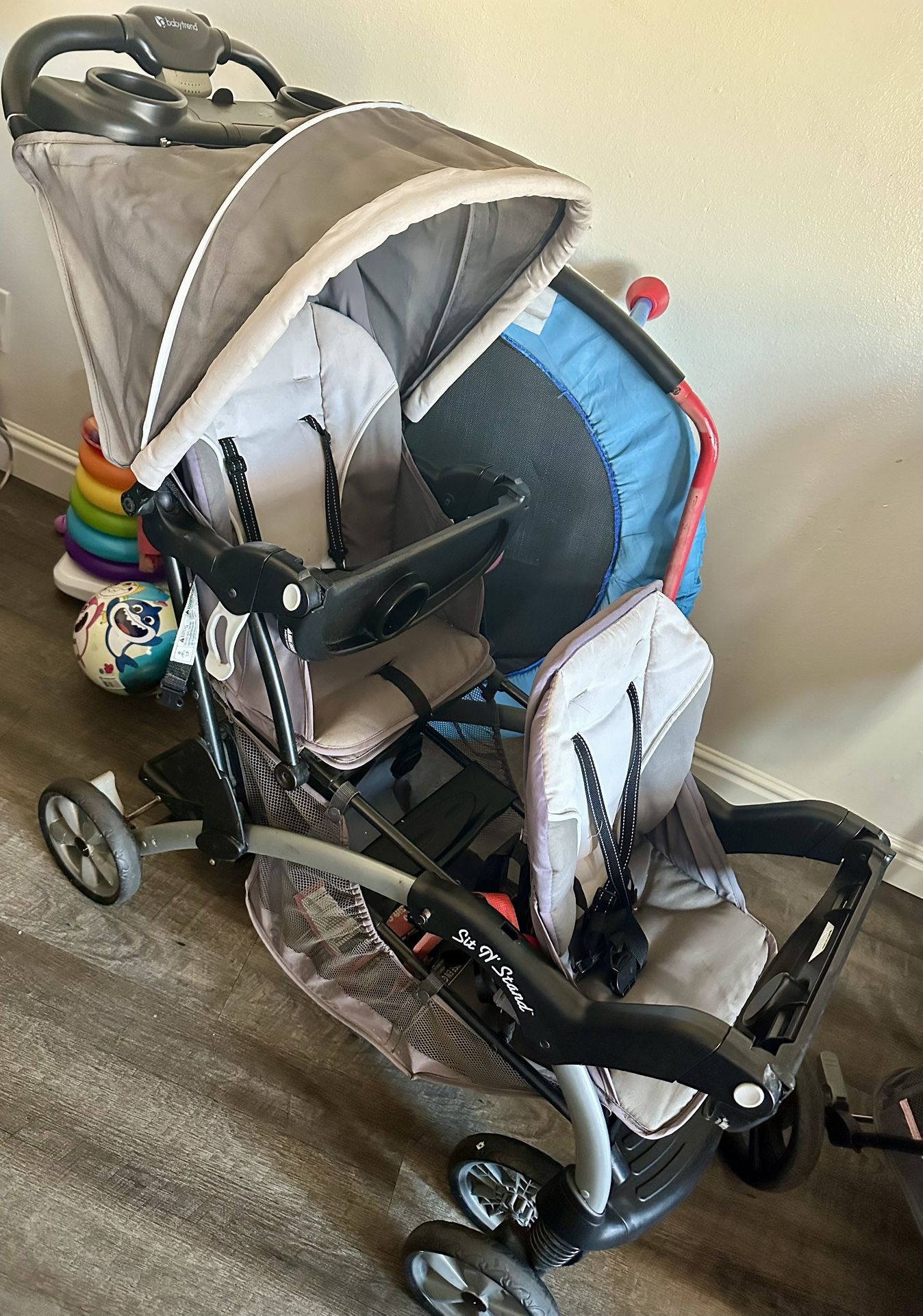 Double Stroller And Carseat