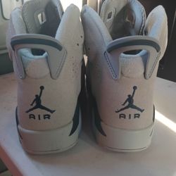 Grey Jordans Size 10