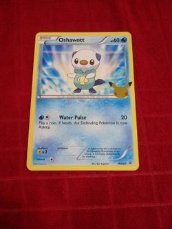 Pokemon Oshawott Over Size Collectables Card