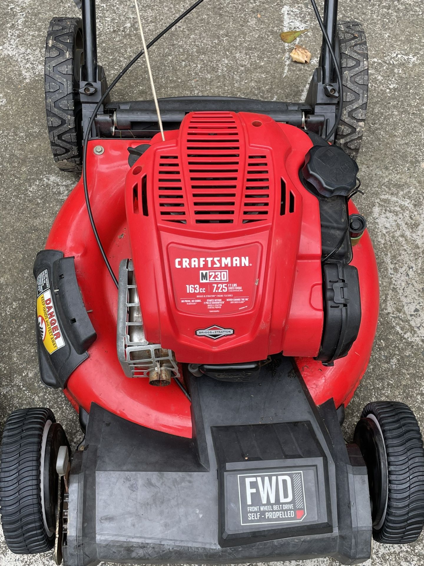 Craftsman M230 Self Propelled Lawn Mower