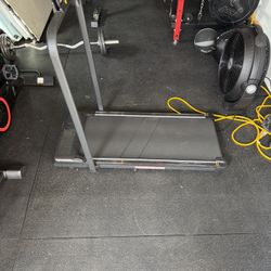 Walking Pad Treadmill With Handle Bar