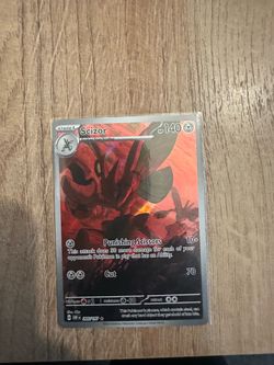 Pokemon Obsidian Flames Scizor card