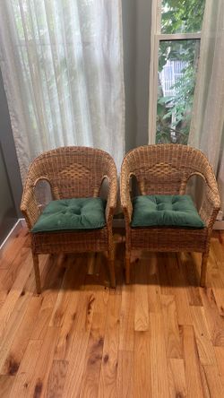 Wicker Chairs (2)