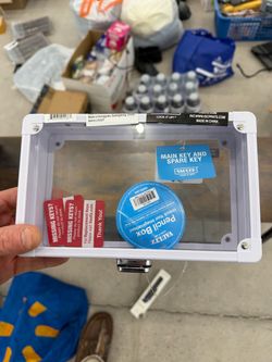 Clear lockbox
