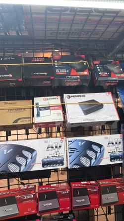 AMPLIFIER SPEAKERS AUDIO