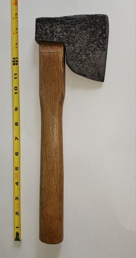 Japanese Axe Hewing Carpenter Antique Hatchet