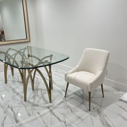 Dining Table Chairs Set Of Six 