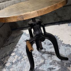 Vintage handcrank table