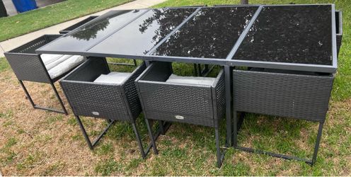 Table and chairs