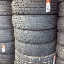 255/75/17 Four Tires Used In Good Condition 