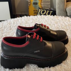 MARCO MOREO Women/Men platform Handmade Black Label Edition Shoes! Made in Italy.Women Size 9 Men Size 7