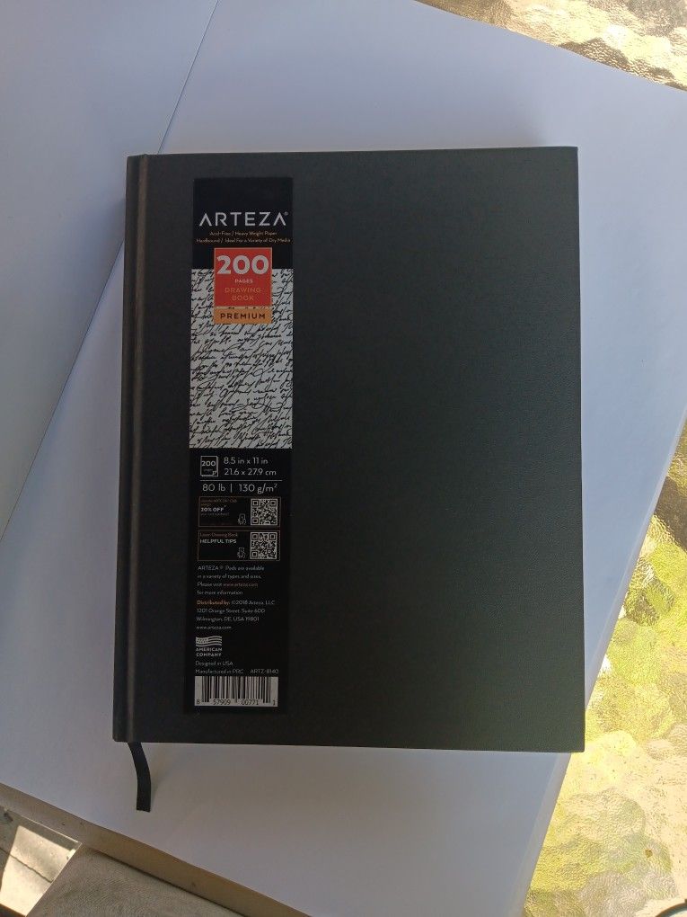 200 Pages/drawing Book premium/arteza $350