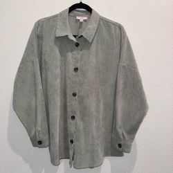 Como Vintage Oversized Button-Up Shirt