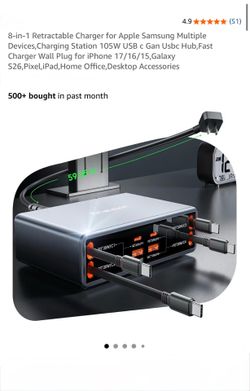 Hatalkin 105W 8-in-1 Charging Hub (BNIB)