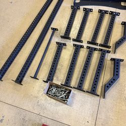 Power squat rack parts