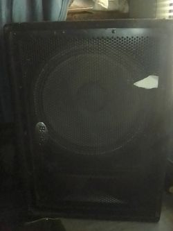 speakers 15’B_52 @ Yamaha. Monitors