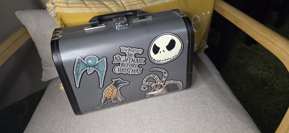Nightmare Before Christmas Vintage Style Mini Suitcase