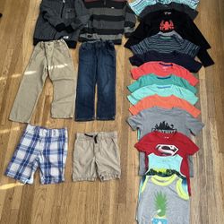 Boy Size 6 Clothes Lot Bundle 21 Pieces 