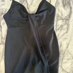 Zara Black Mini Dress Size Large