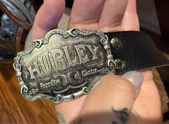 Hurley International Freedom of Choice Surfing Belt Buckle Kids Belt Black