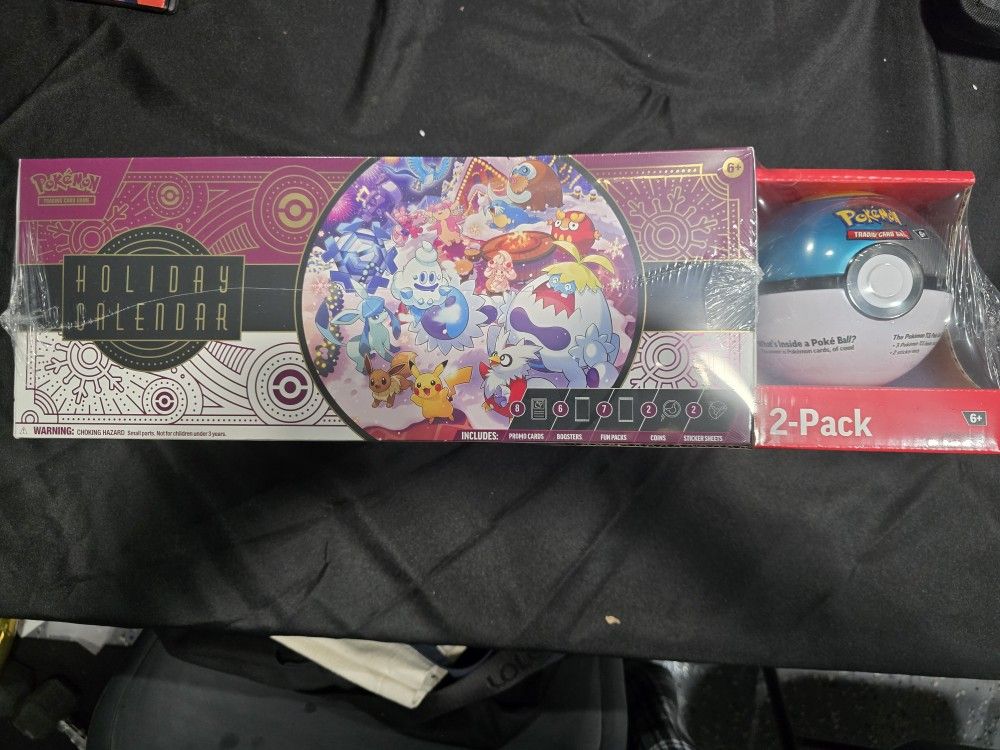 Pokemon Pokemon Holiday Calendar and Great Ball Bundle