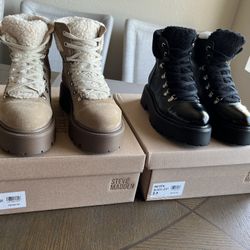2 For $60 Steve Madden Women Boots