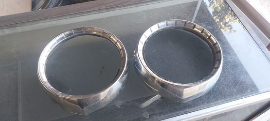 1954 Chevy HeadLight Bezels, Stainless Steel