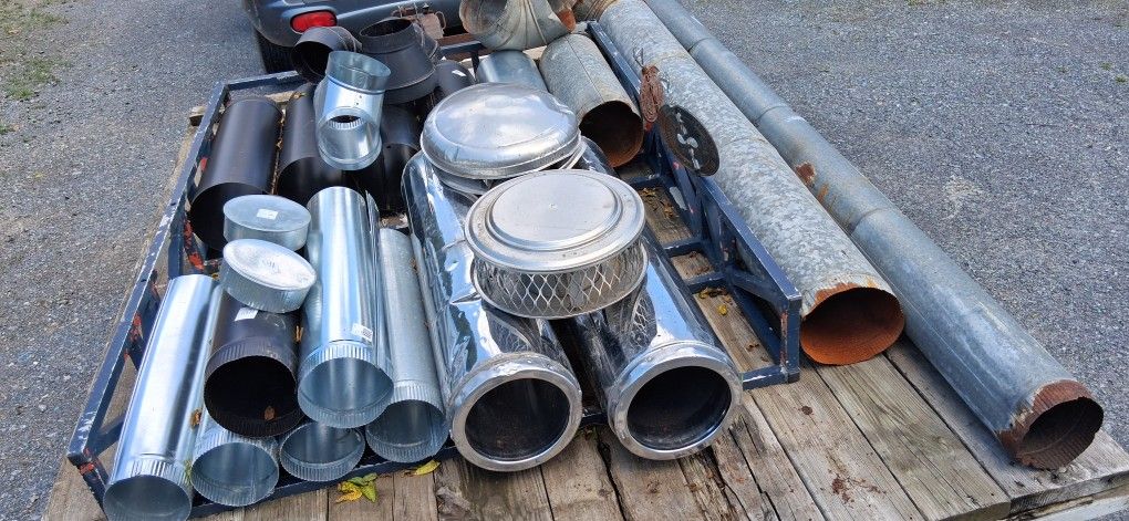 STOVE PIPES- NEW AND USED
