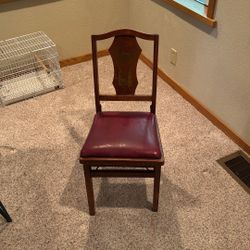 Foldable Antique Chair