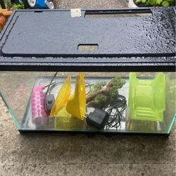 5 Gallons Fish Tank Price 12$.  Pick Up.  E.   Side.  Tacoma 