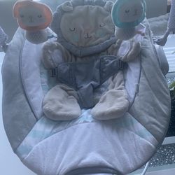 Bouncy Chair With Sounds And Vibration For Baby