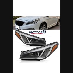  Headlights for  Hyundai Sonata 2015-2017  LH&RH OEM 