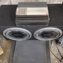 12' Pioneer , Jensen 600 Watt Amp