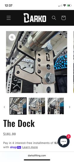 Darko Lifting Barbell Dock