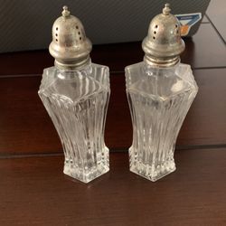 Princess House Salt And Pepper Shakers