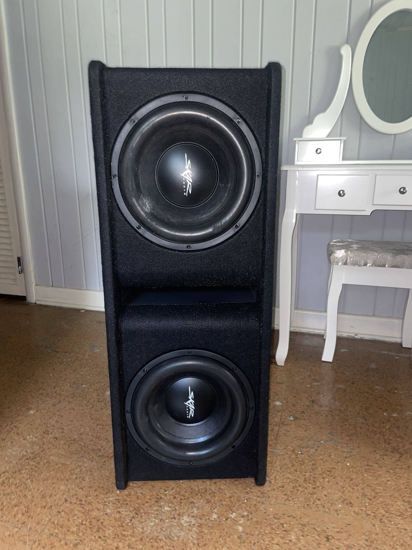 SkarAudio Subs 2 12s, Memphis AMP, AMP Wiring kit