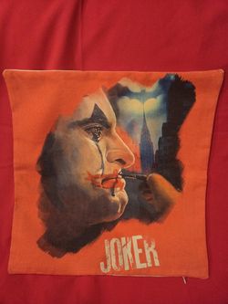 17" By 17" Joker Pillow Case