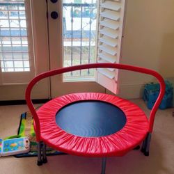 Kids Indoor Or Outdoor Trampoline 