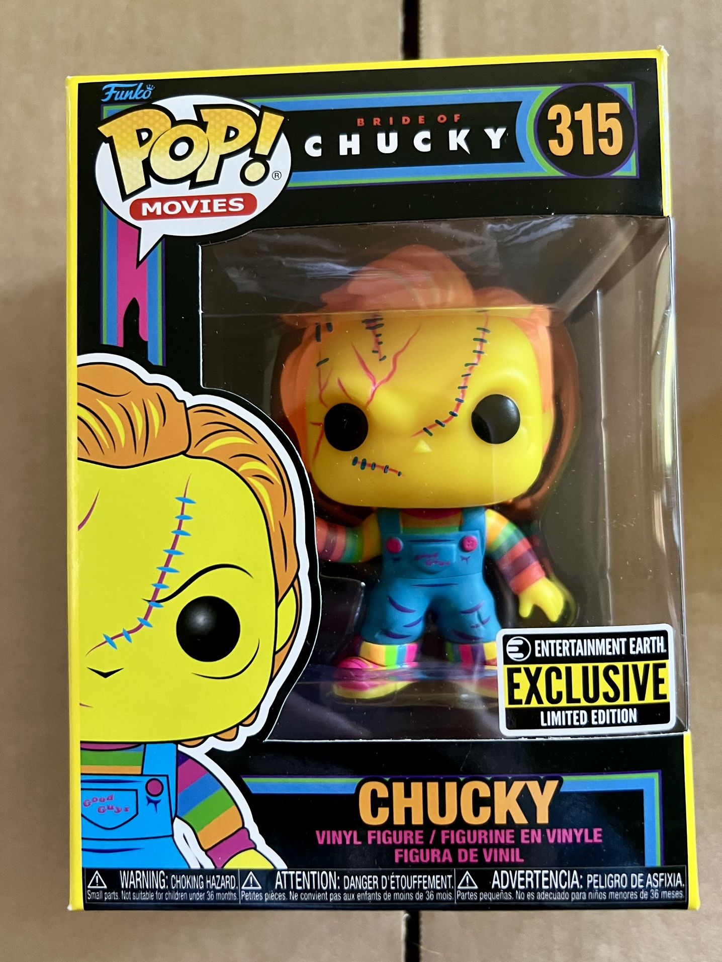 Funko Pop! Chucky Blacklight Vinyl Figure