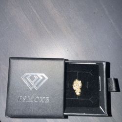 Gold Earring Nugget 10k “SINGLE”