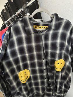 Cactus Plant Flea Market Flannel Black