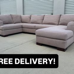 FREE DELIVERY || Mathis Furniture 3Pc U Shaped Sectional