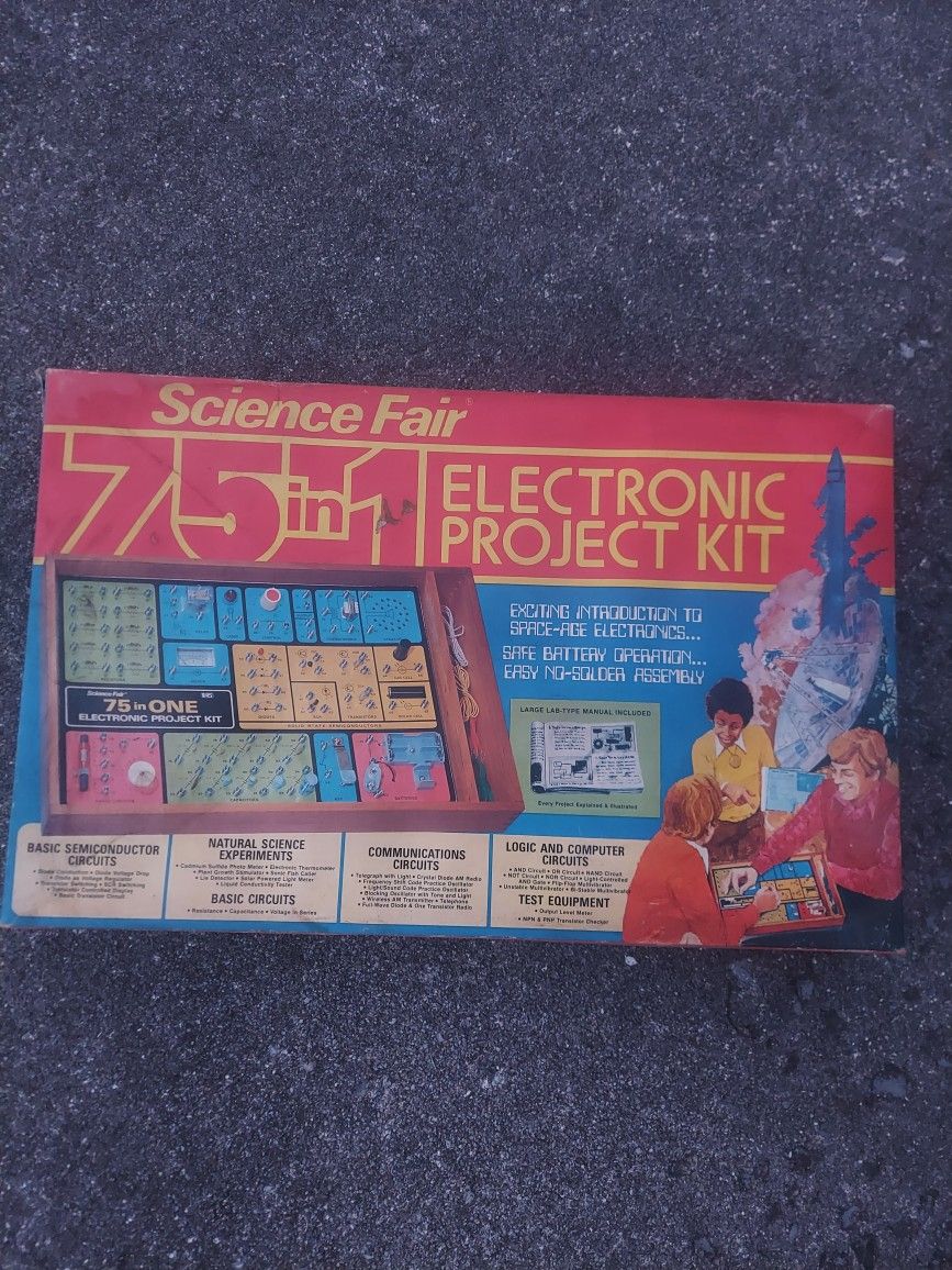 1976 Radio Shack Electronic Project Kit